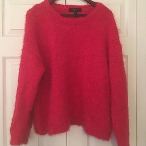 Pink Fuzzy Sweater